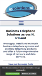 Mobile Screenshot of ipsolutionsni.com